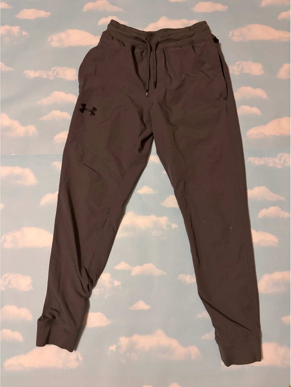 Under Armour Men's HeatGear Jogger Pants Size Small Gray